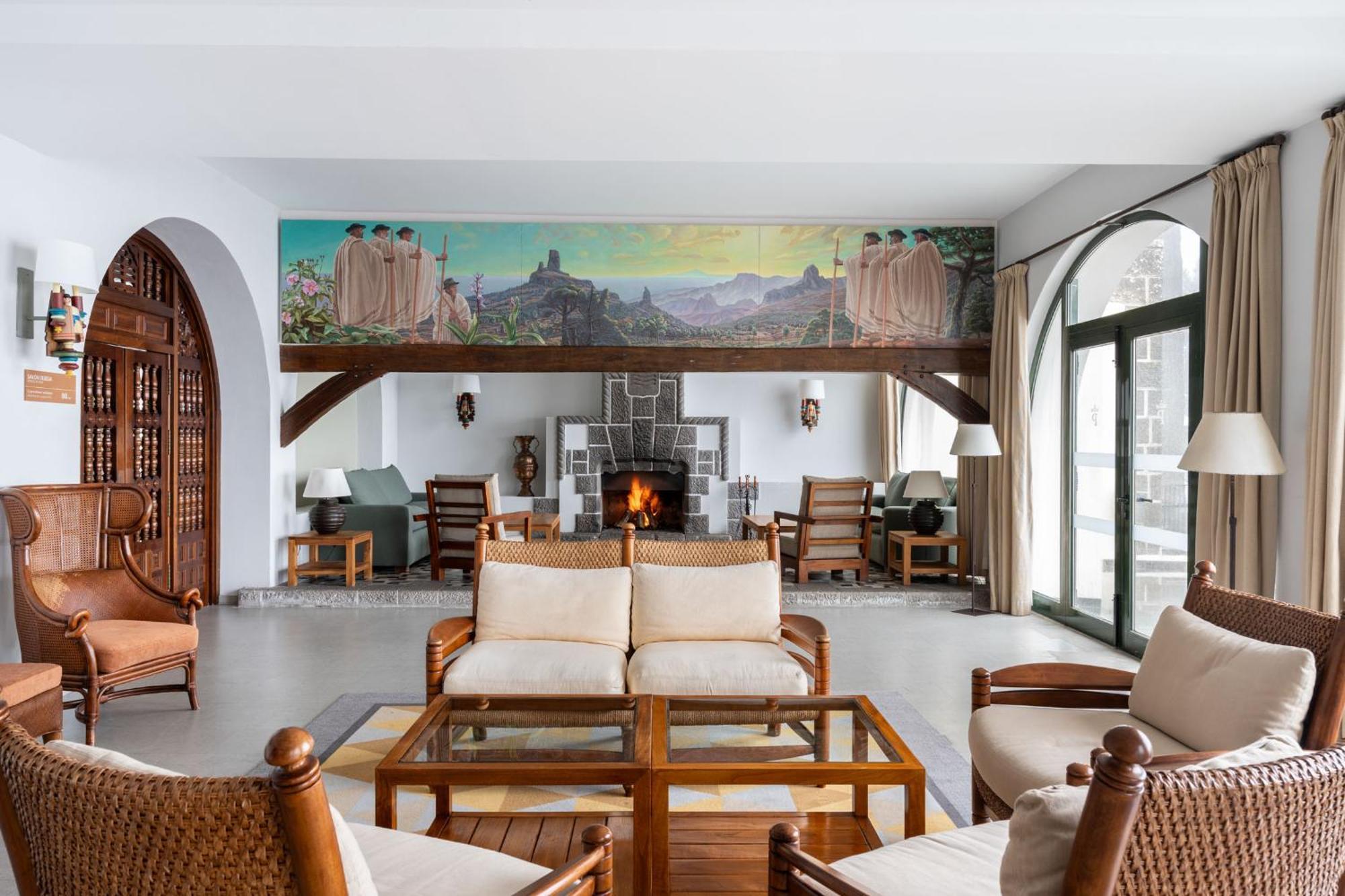 Parador De Cruz De Tejeda Bagian luar foto