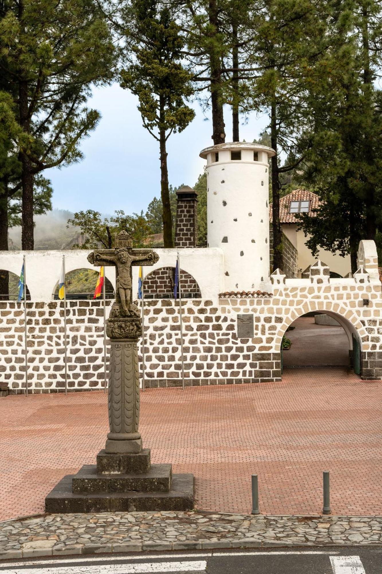 Parador De Cruz De Tejeda Bagian luar foto